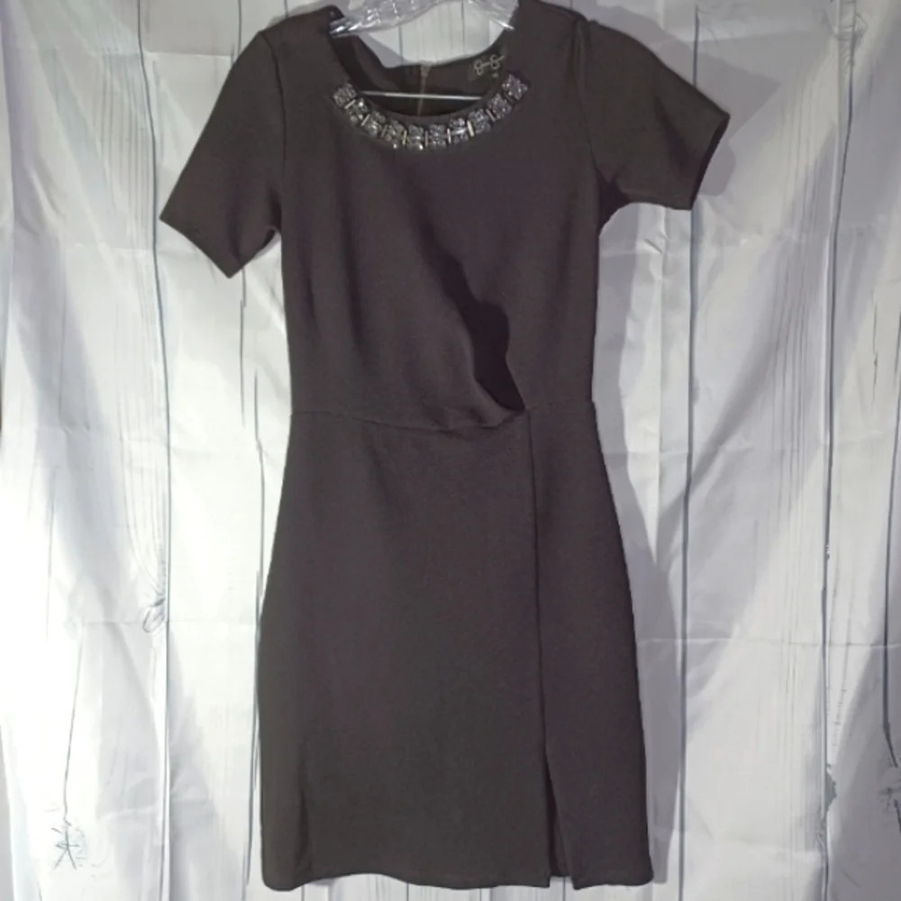 Jessica Simpson classic business casual short sleeve black dress NWT